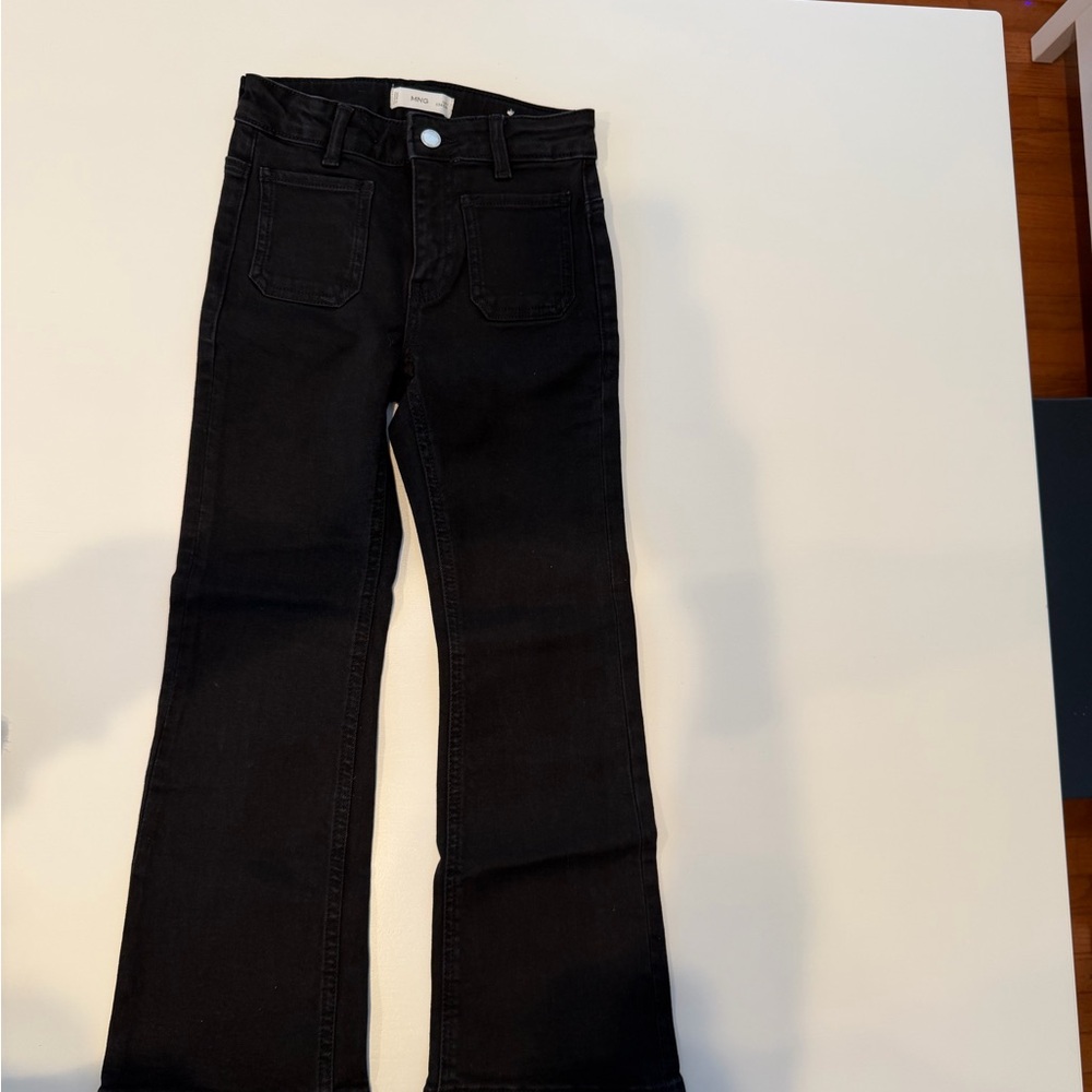 Mango Kids Black Jeans